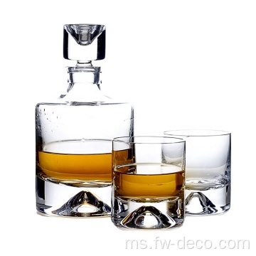 Decanter Whiskey Borong dan Set Kaca